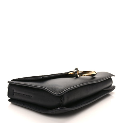 Chloe Suede Calfskin Small Faye Shoulder Bag Black 4 of 9