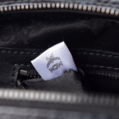MCM Visetos Toiletry Case Black 7 of 9
