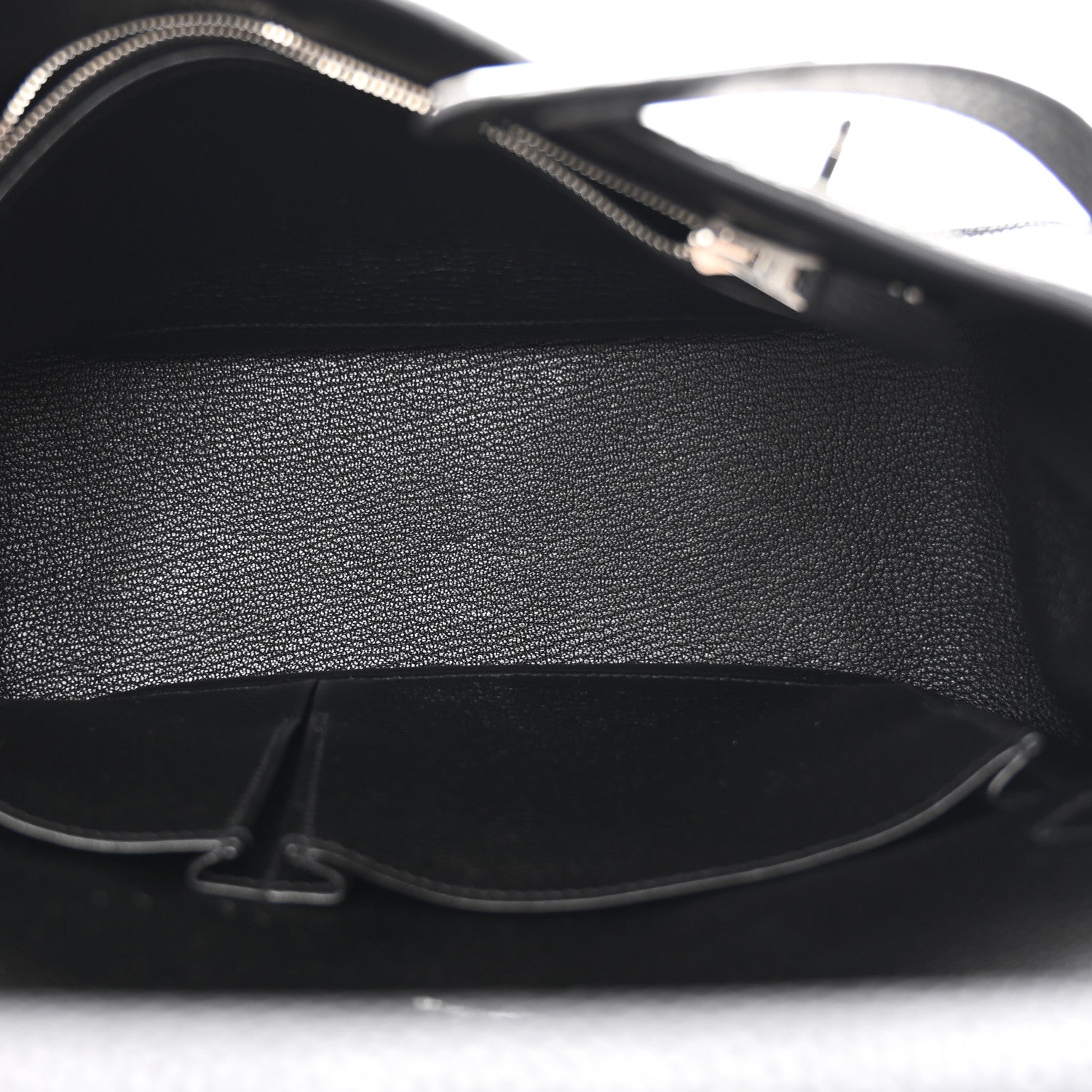 Hermes Taurillon Clemence Jypsiere 28 Black 5 of 10