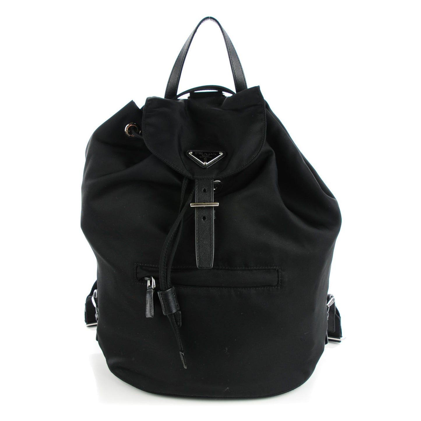Nylon Vela Medium Backpack Black