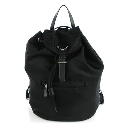 Prada Nylon Vela Medium Backpack Black 1 of 9