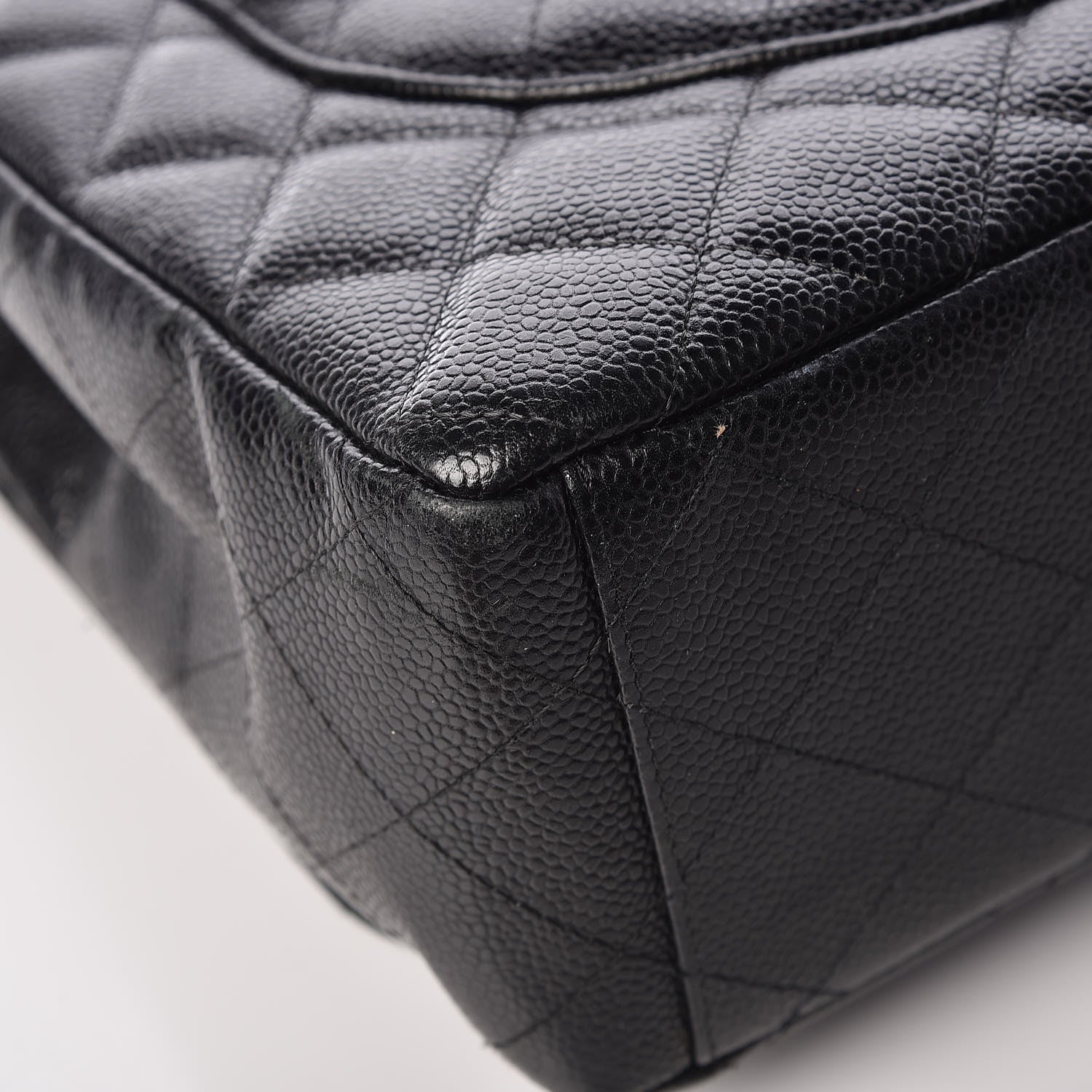 Chanel Caviar Quilted Maxi Double Flap Black 18 of 19