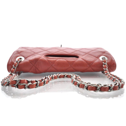 Chanel Lambskin Take Away Flap Bag Red 5 of 10