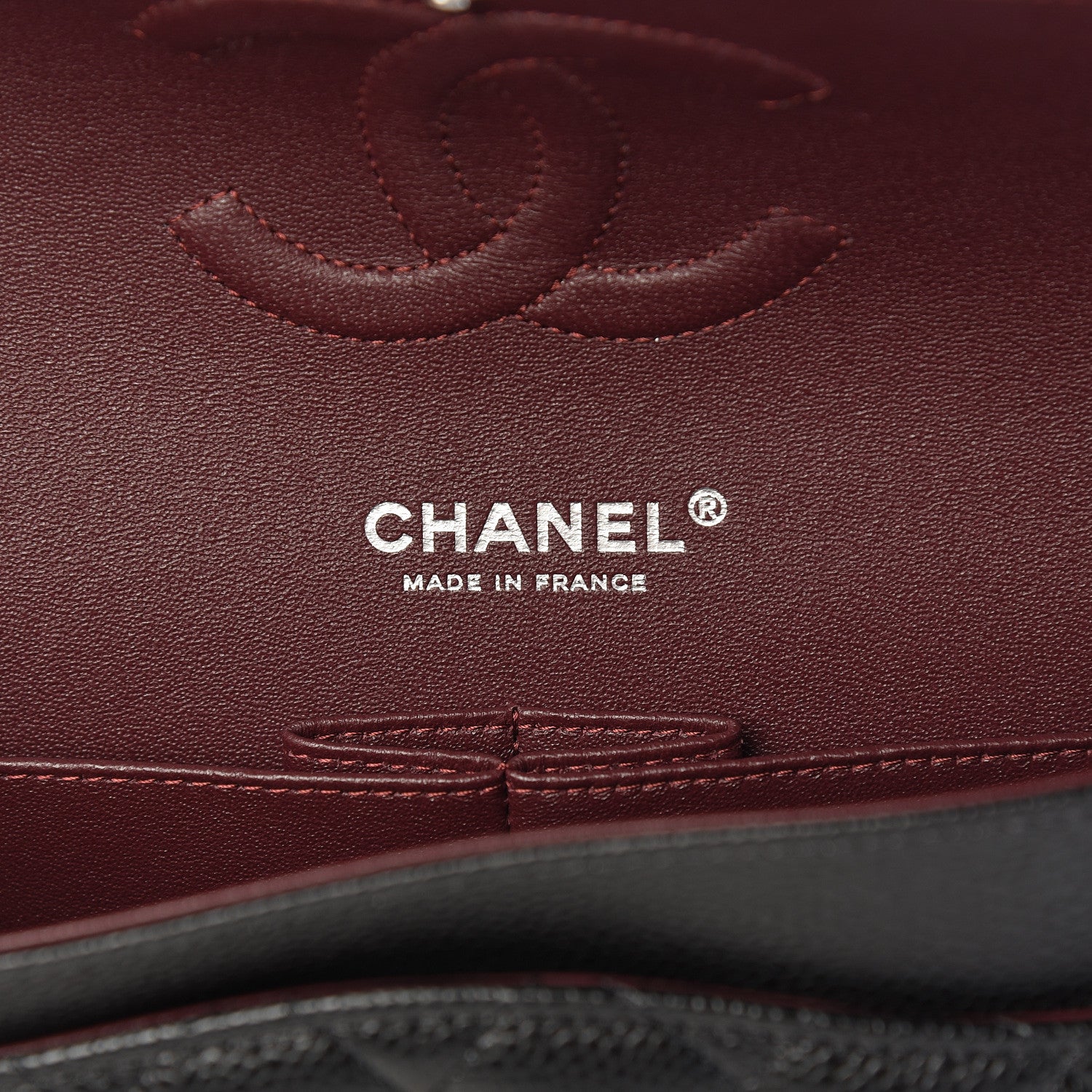 Chanel Caviar Quilted Medium Double Flap Black 6 of 11