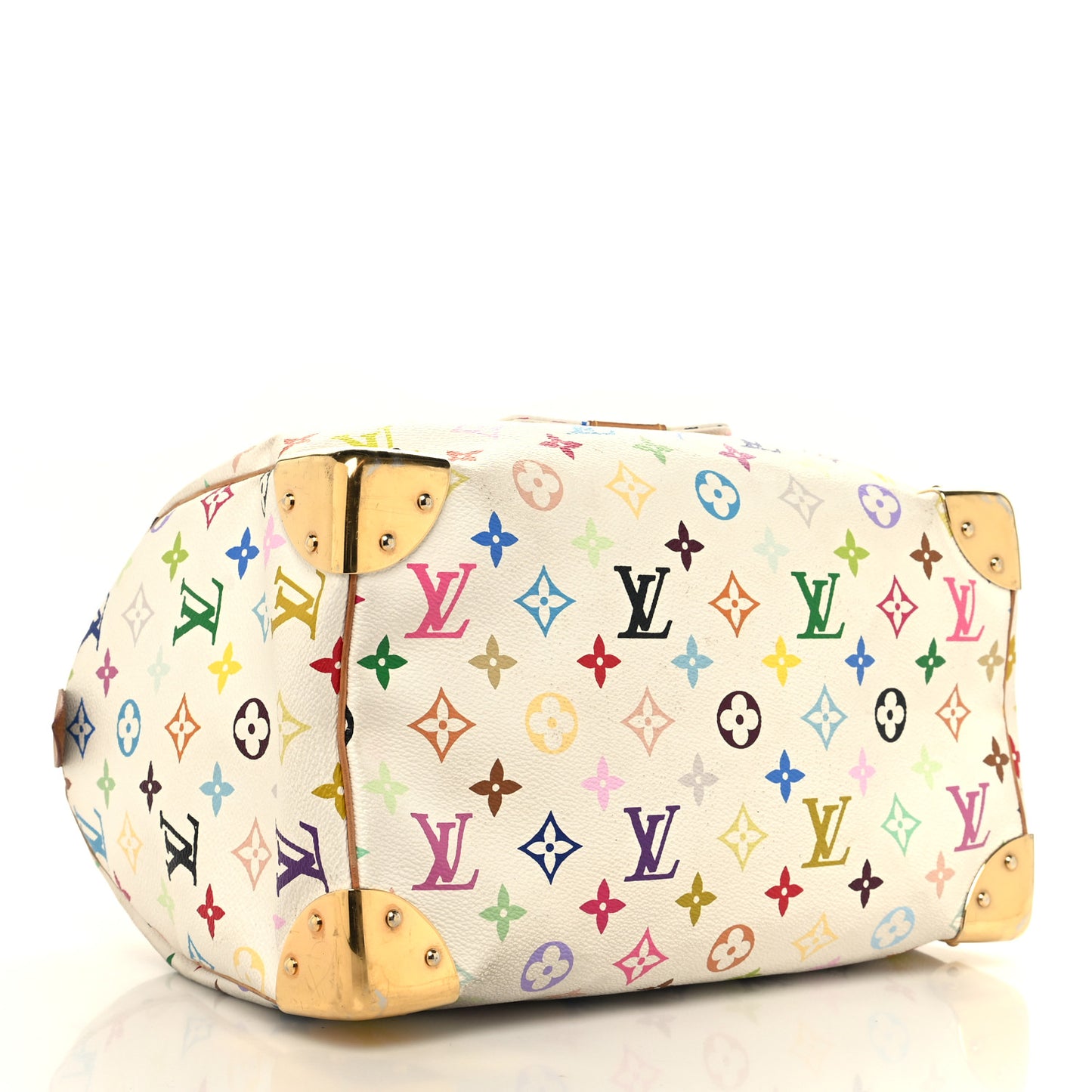 Monogram Multicolor Speedy 30 White