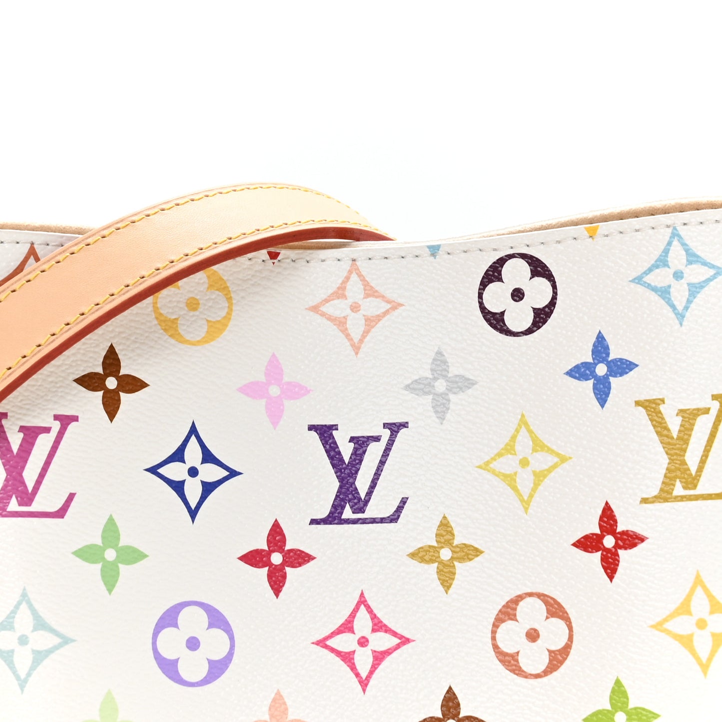 LV x TM Monogram Multicolor All In BB White