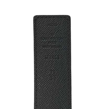 Louis Vuitton Calfskin Monogram 30mm LV Initiales Reversible Belt 75 30 Black 3 of 7