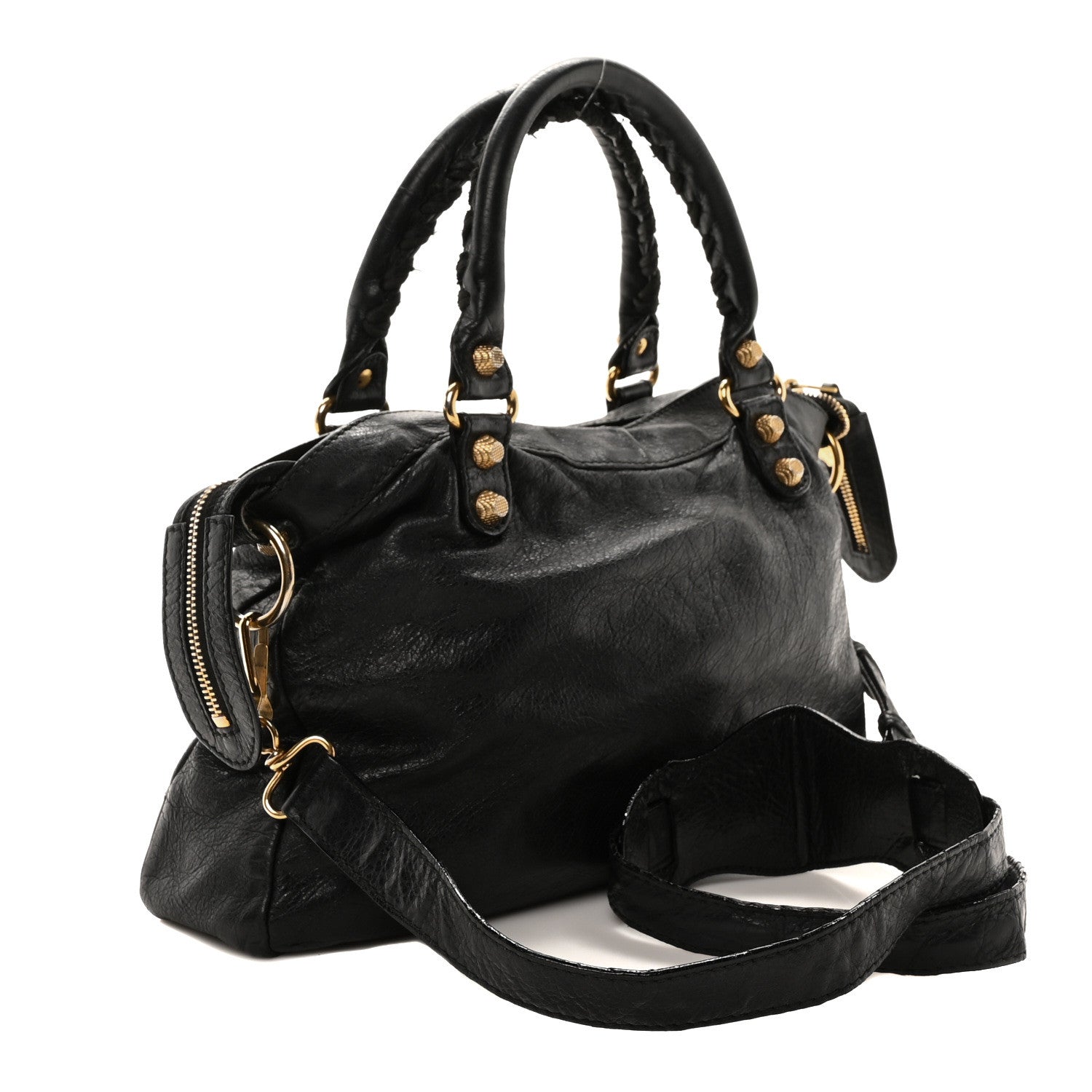 Balenciaga Agneau Giant 12 Gold Hardware Town Black 3 of 11