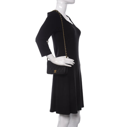 Chanel Lambskin Quilted Mini Flap Black 2 of 13