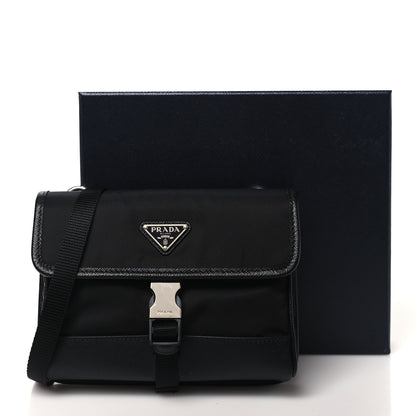Prada Re-Nylon Saffiano Smartphone Case Crossbody Black 10 of 10