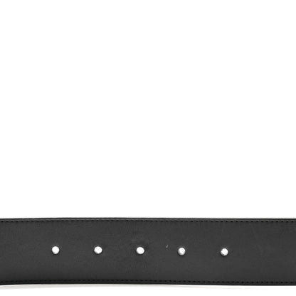 Gucci Moon Calfskin Pearl Double G 40mm Belt 105 42 Black Cream 3 of 5