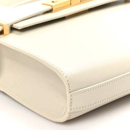 Saint Laurent Smooth Calfskin Mini Manhattan Shoulder Bag Crema Soft 8 of 9