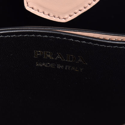 Prada Saffiano Cuir Medium Panier Bucket Bag Cipria Black 6 of 7