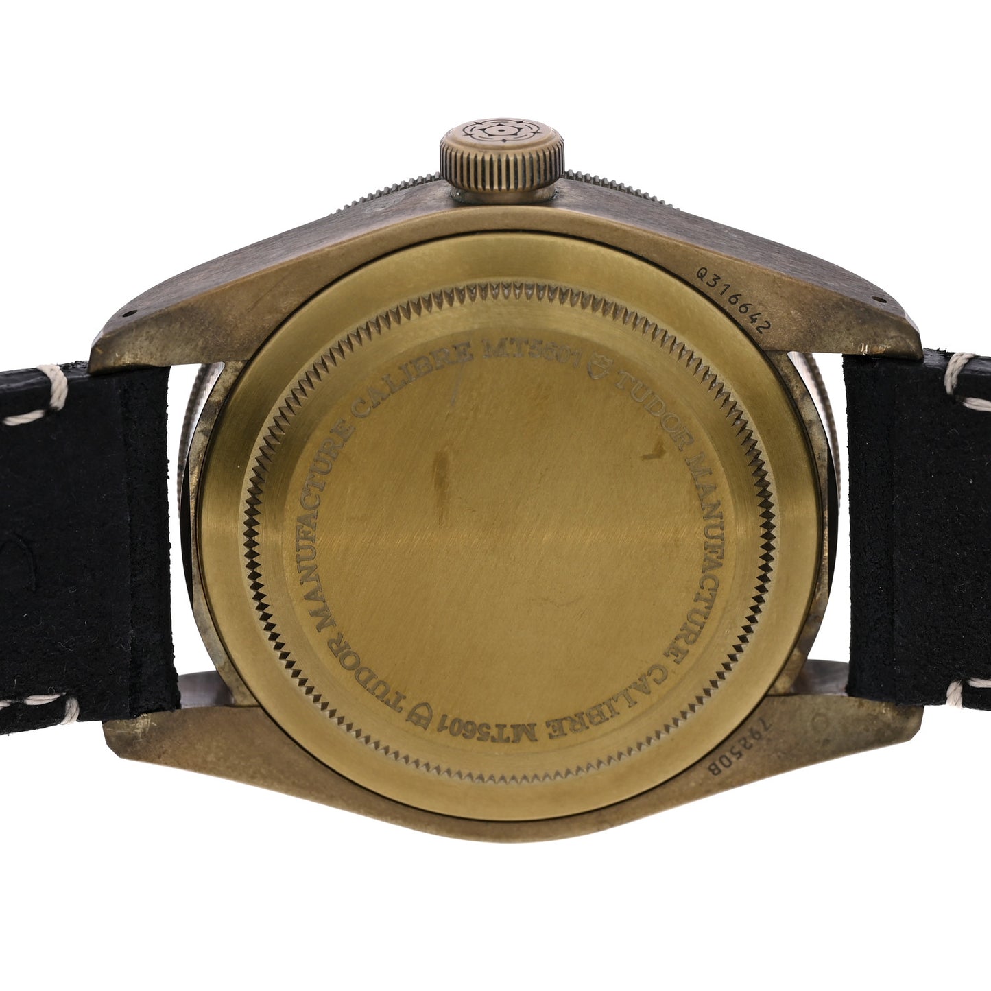 Bronze Calfskin 43mm Black Bay Automatic Watch Slate 79250BA
