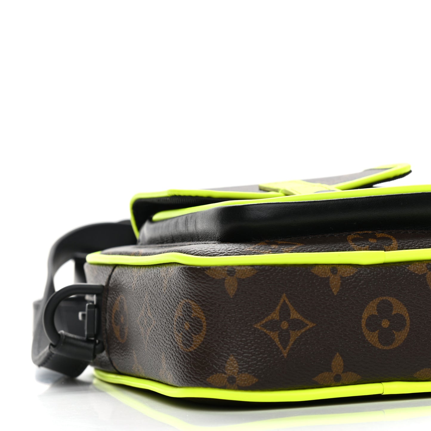 Monogram Macassar Christopher Wearable Wallet Fluorescent Yellow
