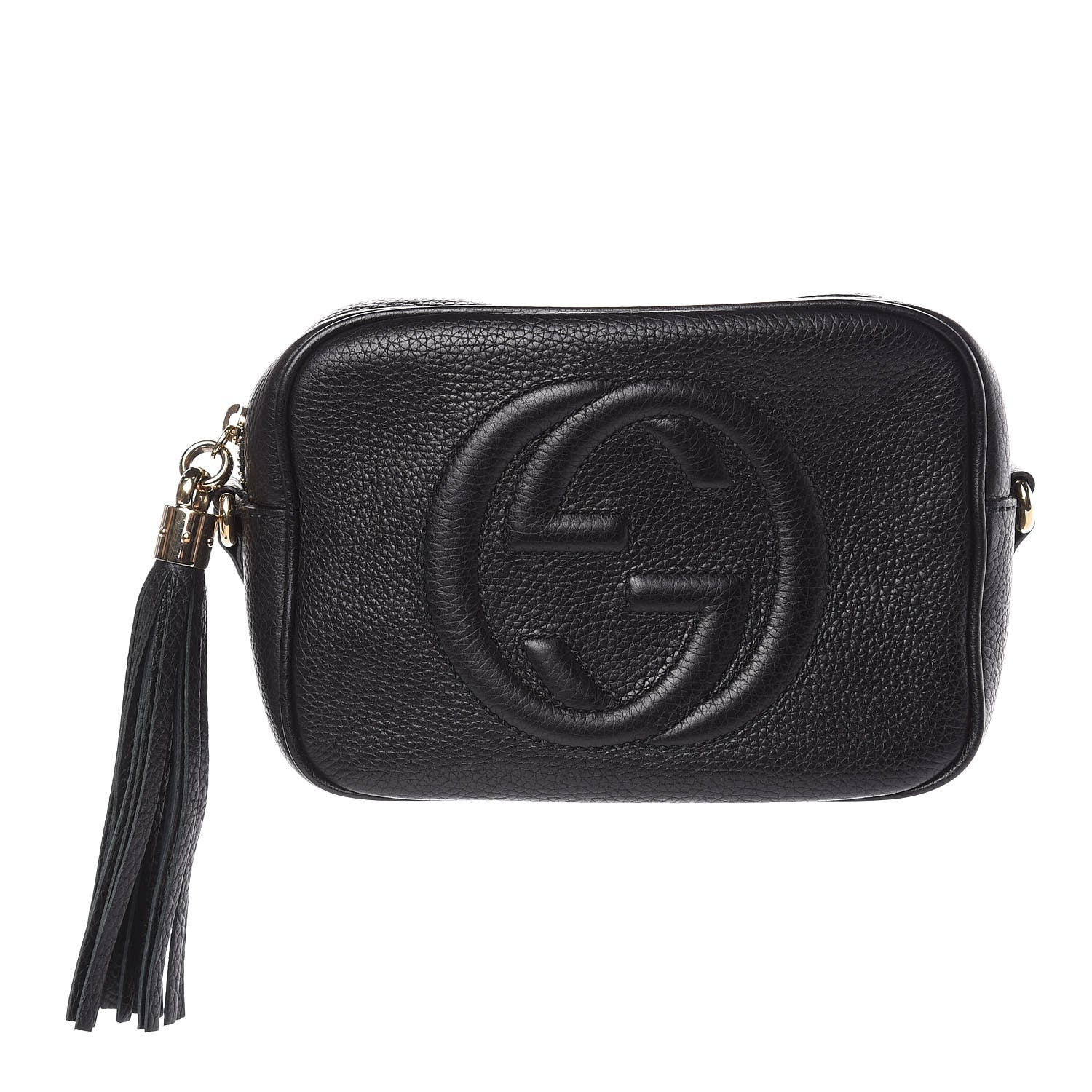 Gucci Pebbled Calfskin Small Soho Disco Bag Black 1 of 13