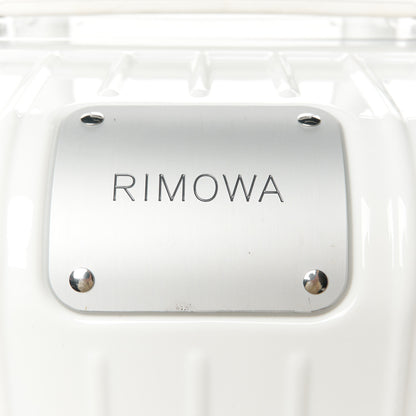 Rimowa Gloss Polycarbonate Aluminum Hybrid Cabin Gloss White 8 of 14