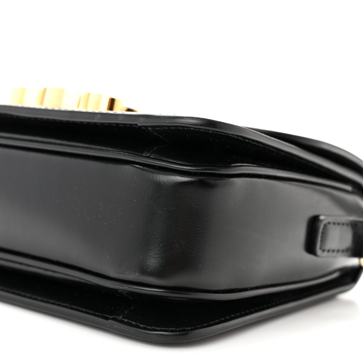 Shiny Calfskin Teen Triomphe Black