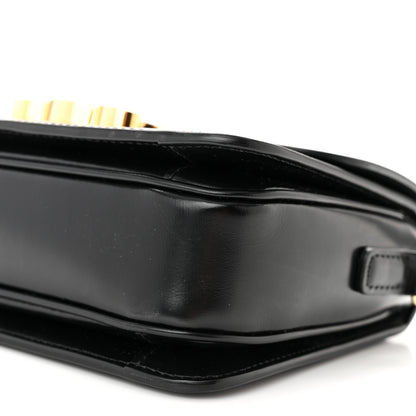 Celine Shiny Calfskin Teen Triomphe Black 10 of 11