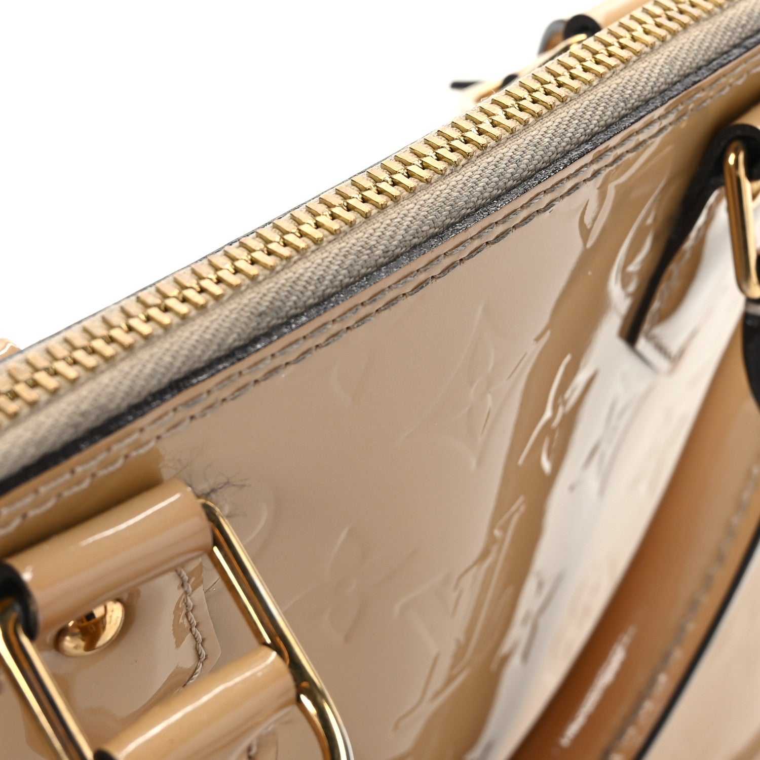 Louis Vuitton Vernis Alma PM Dune 10 of 11