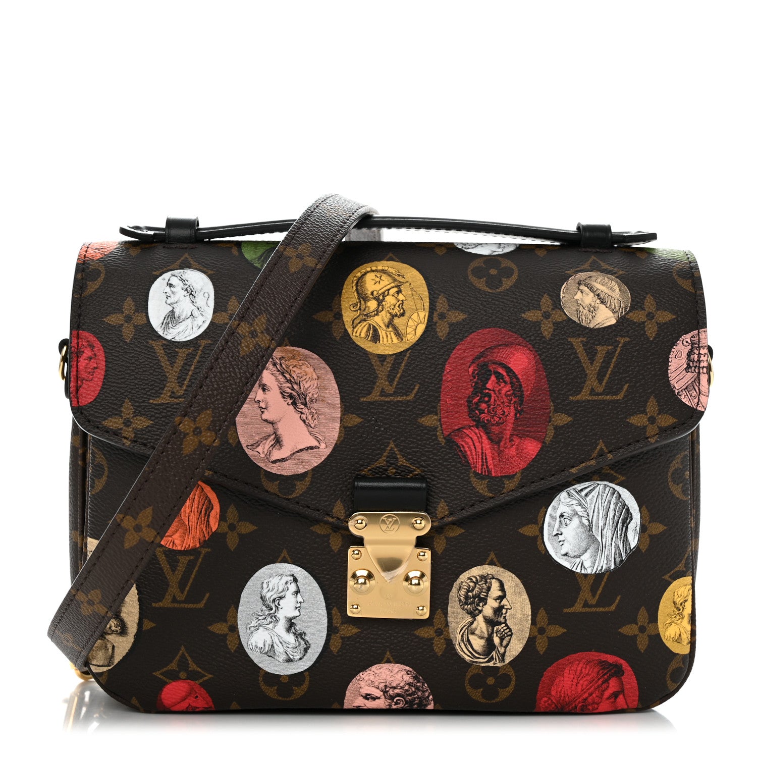 Louis Vuitton x FORNASETTI Monogram Cameo Pochette Metis 1 of 10