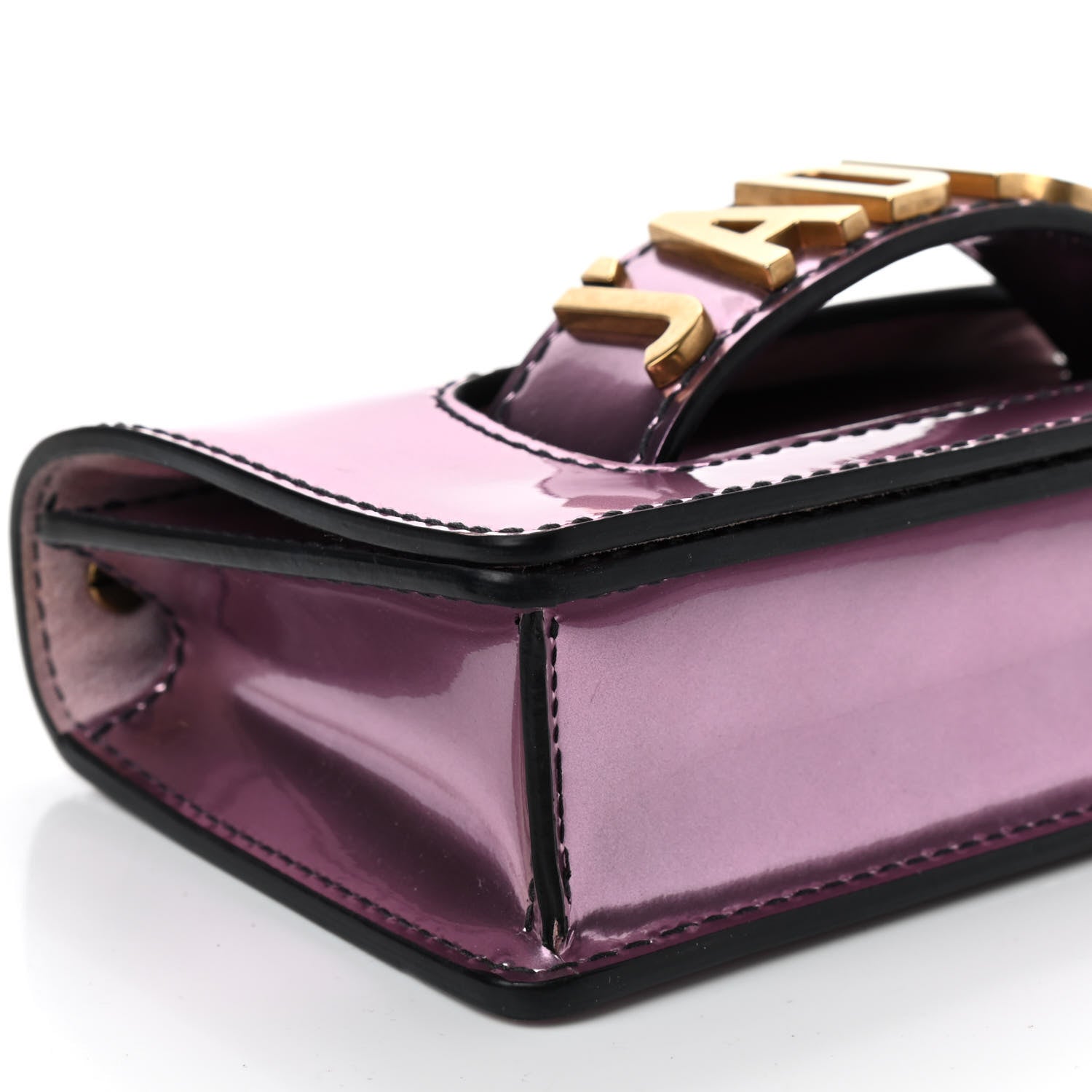 Christian Dior Metallic Calfskin J'Adior Mini Chain Flap Bag Pink 6 of 10