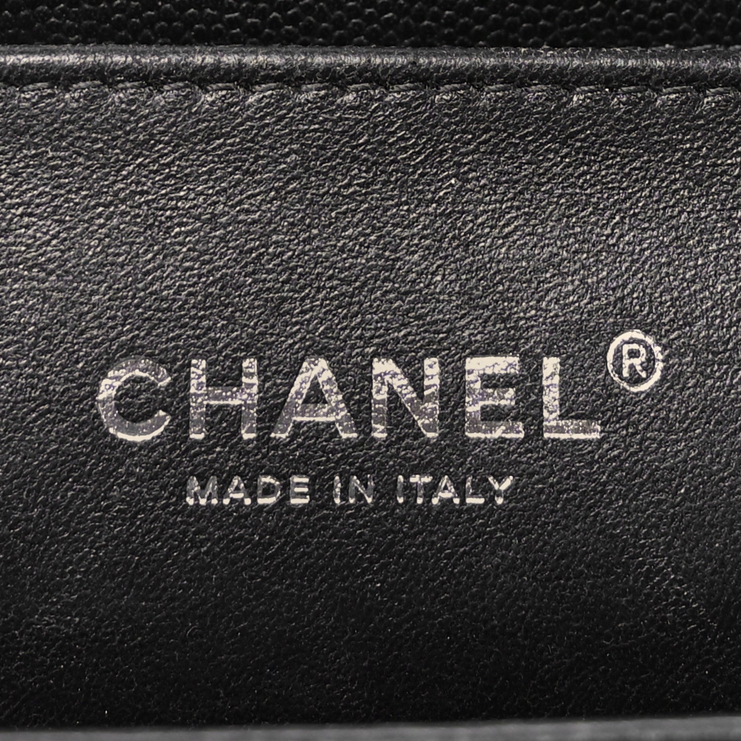 Chanel Caviar Quilted Medium Boy Flap Black 6 of 11