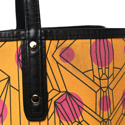 MCM Visetos Medium Liz Reversible Shopper Tote Beige 17 of 19