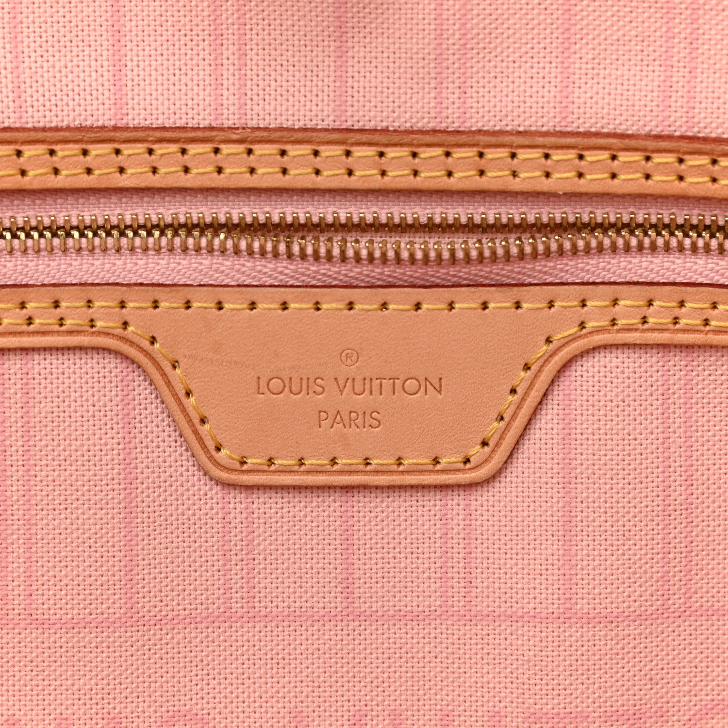 Louis Vuitton Damier Azur Neo Neverfull MM Rose Ballerine 7 of 12