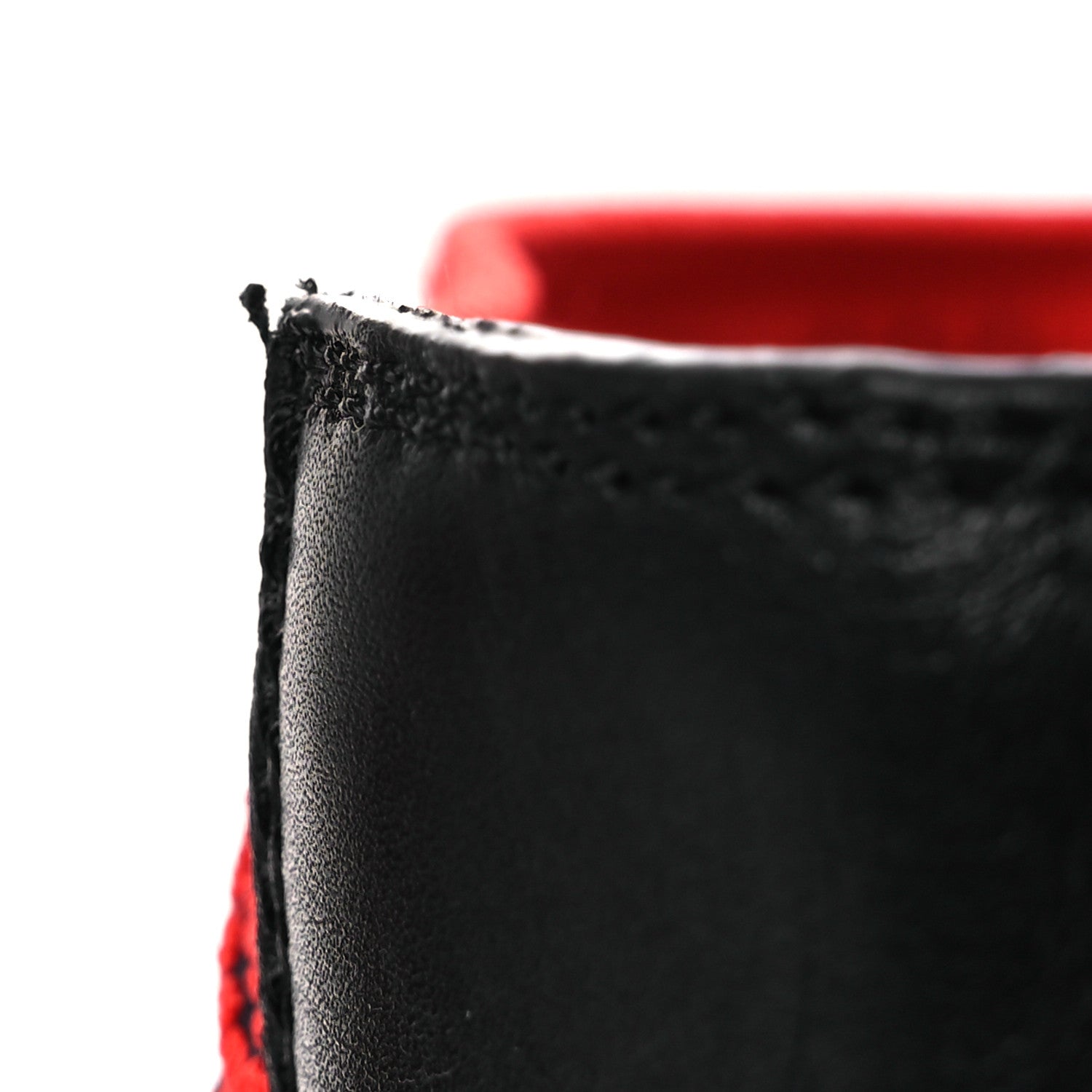 Gucci Quebec Calfskin Technical Jersey Knit GG Monogram Mens Horsebit Ankle Boots 11.5 Black Light Hibiscus Red 11 of 12