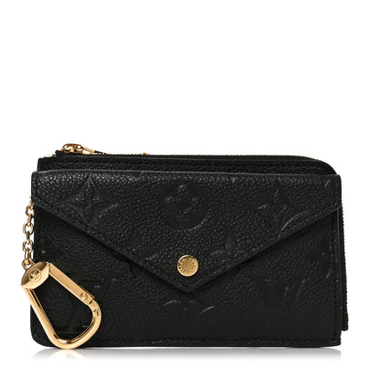 Louis Vuitton Empreinte Recto Verso Card Holder Black 1 of 6
