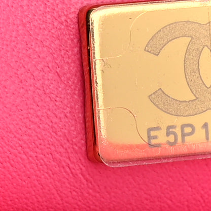 Chanel Caviar Quilted Extra Mini Coco Handle Flap Pink 7 of 11