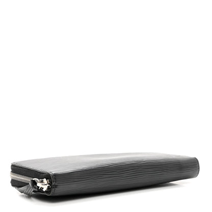 Louis Vuitton Epi Clemence Wallet Black 4 of 7