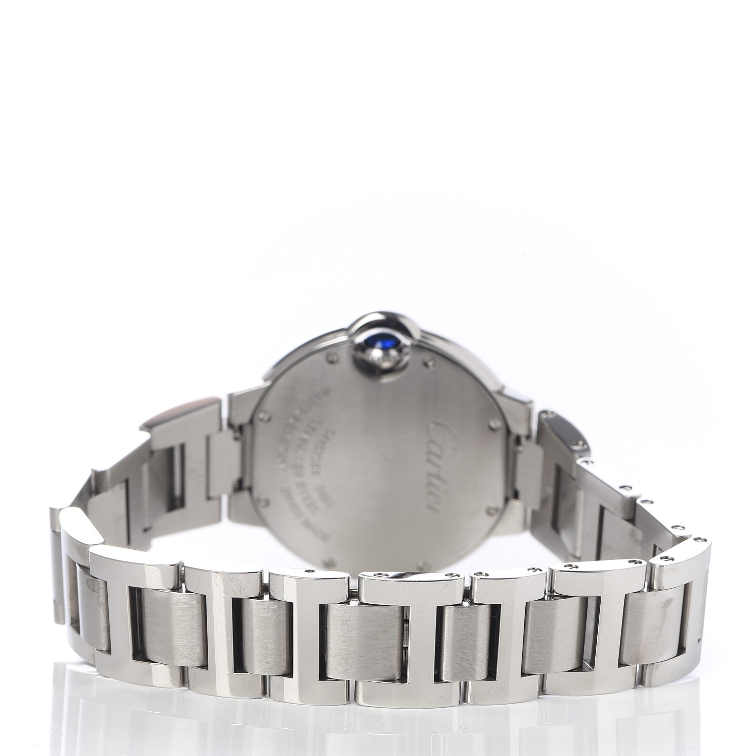 Cartier Stainless Steel 33mm Ballon Bleu De Quartz Watch 4 of 7