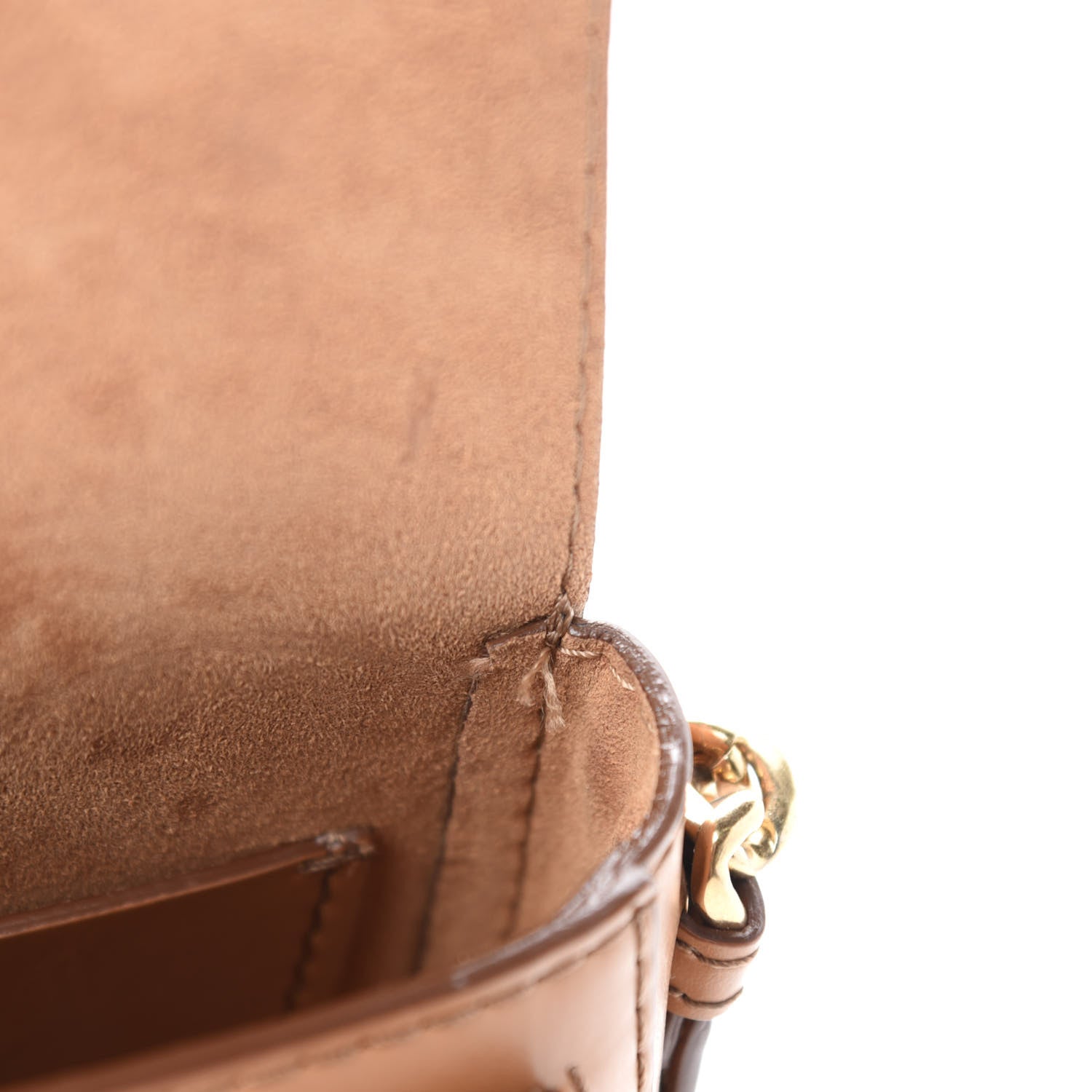 Stella McCartney Eco Alter Nappa Popper Shoulder Bag Camel 8 of 10
