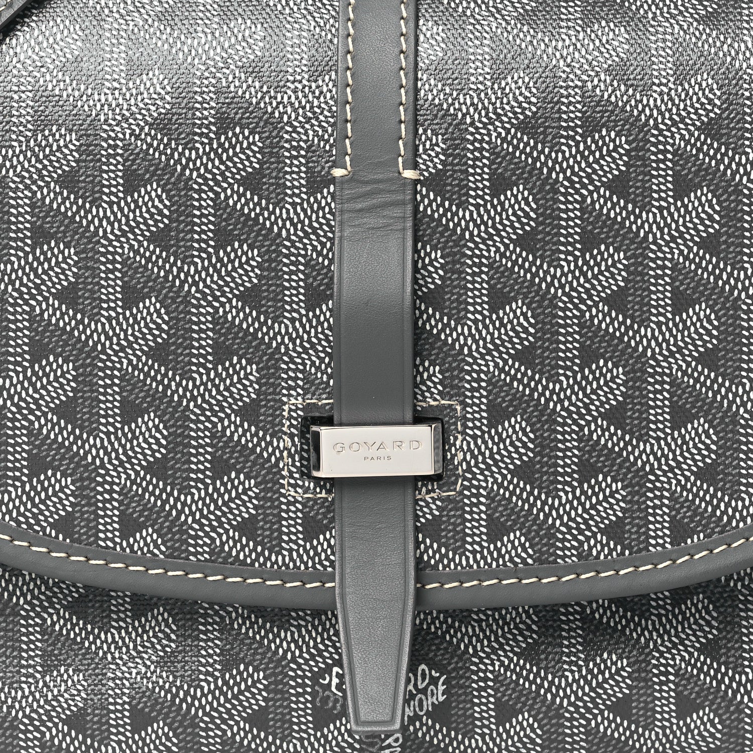 Goyard Goyardine Belvedere II PM Messenger Bag Gray 7 of 9