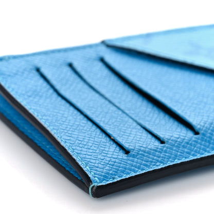 Louis Vuitton Taigarama Coin Card Holder Blue Lagoon 7 of 10