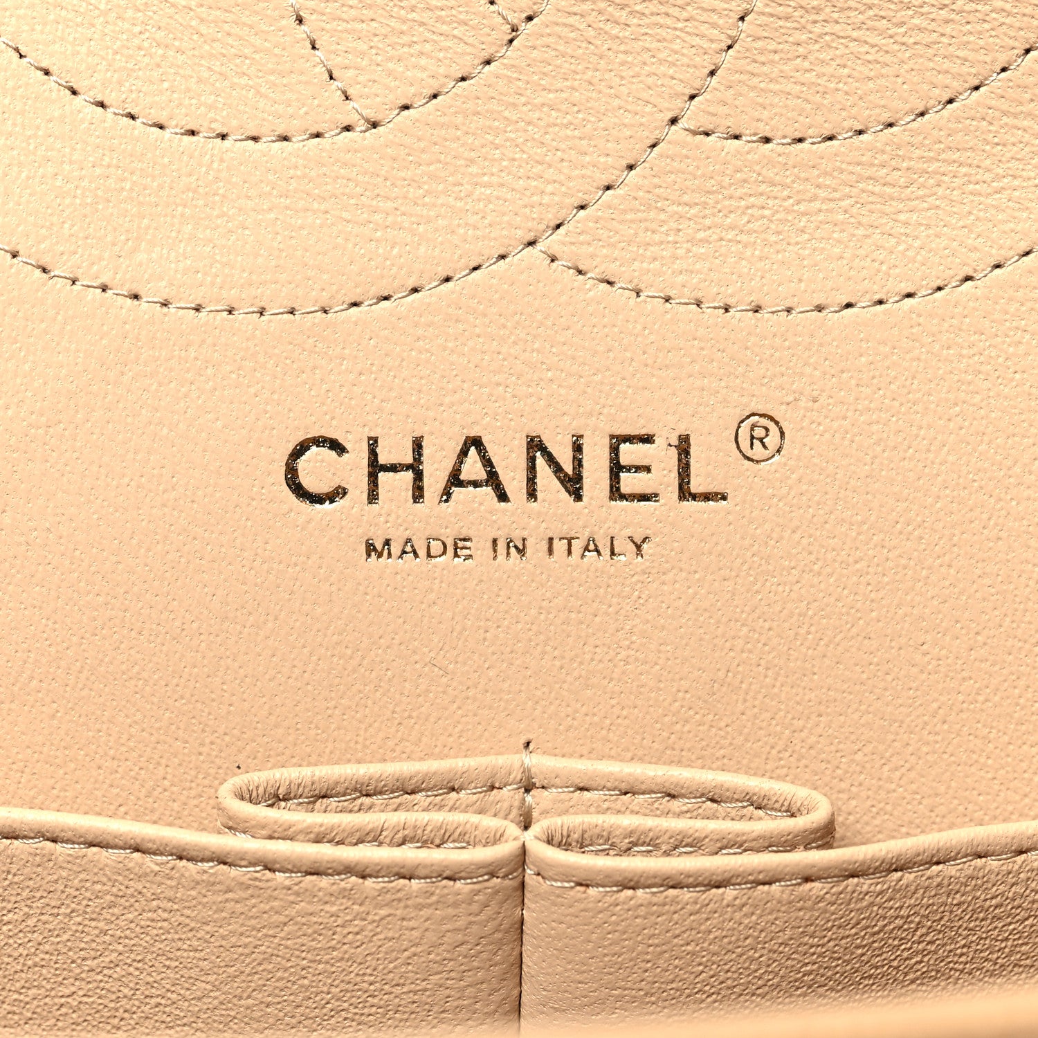 Chanel Caviar Quilted Jumbo Double Flap Beige Clair 7 of 11