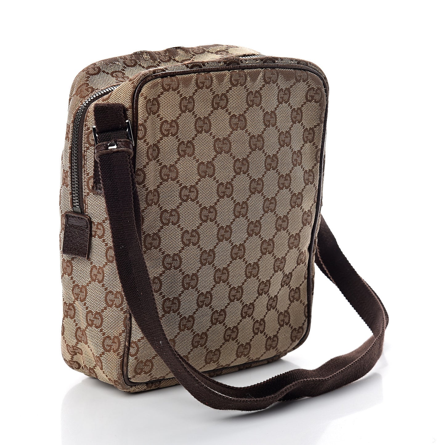 Monogram GG Small Flight Crossbody Bag Brown