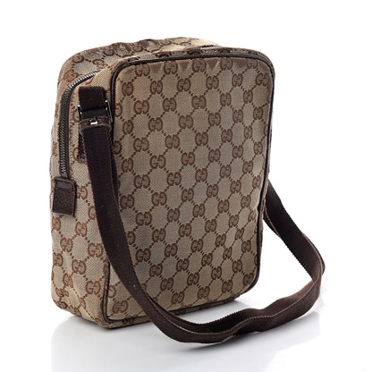 Gucci Monogram GG Small Flight Crossbody Bag Brown 2 of 11
