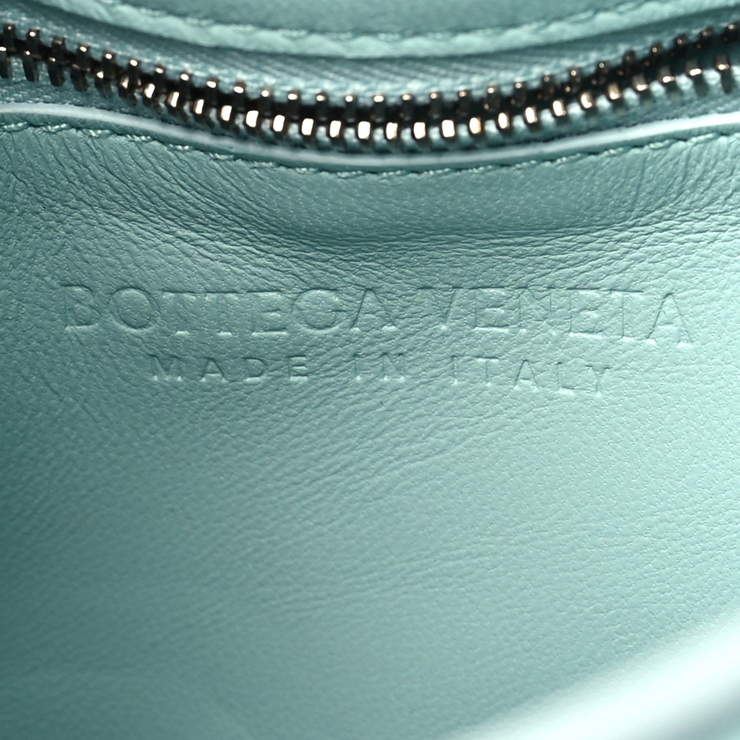 Bottega Veneta Lambskin Maxi Intreccio Padded Chain Cassette Crossbody Bag Spearmint 6 of 9