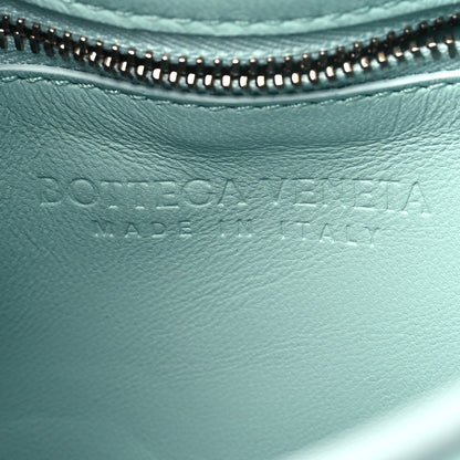 Bottega Veneta Lambskin Maxi Intreccio Padded Chain Cassette Crossbody Bag Spearmint 6 of 9