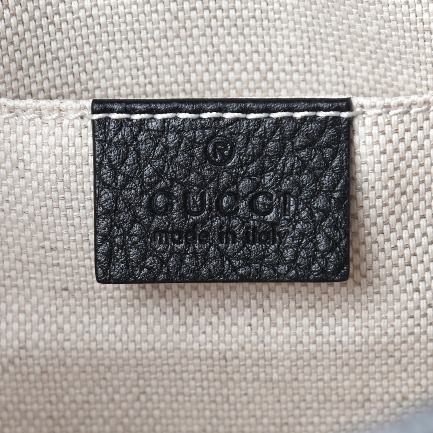 Pebbled Calfskin Small Soho Disco Bag Black