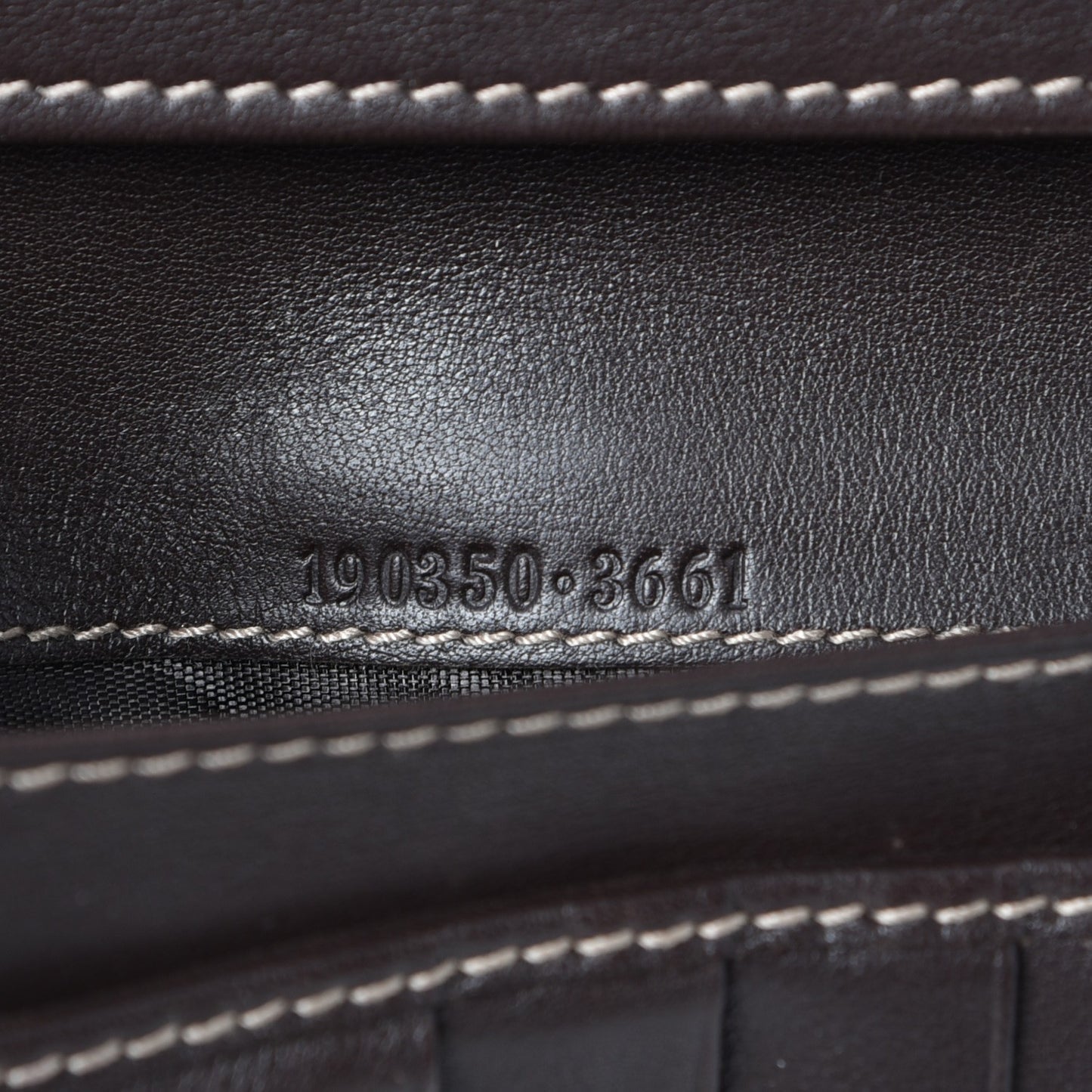 Crystal Monogram Hysteria Continental Wallet Brown