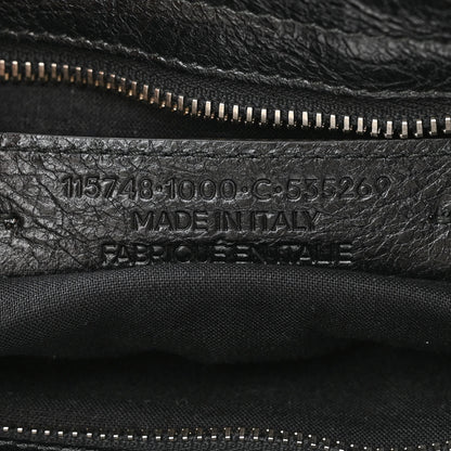 Balenciaga Agneau Classic Silver Hardware City Black 7 of 10