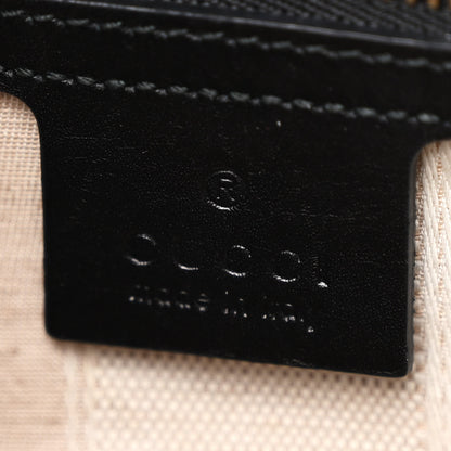 Gucci Calfskin Diamante Small Top Handle Bag Black 6 of 11