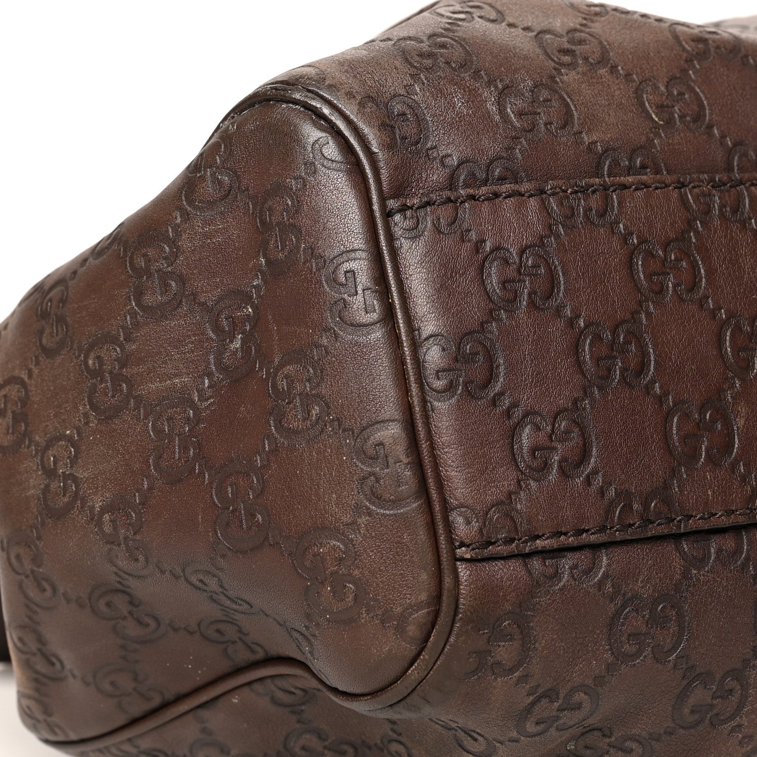 Gucci Guccissima Medium Sukey Tote Brown 19 of 33