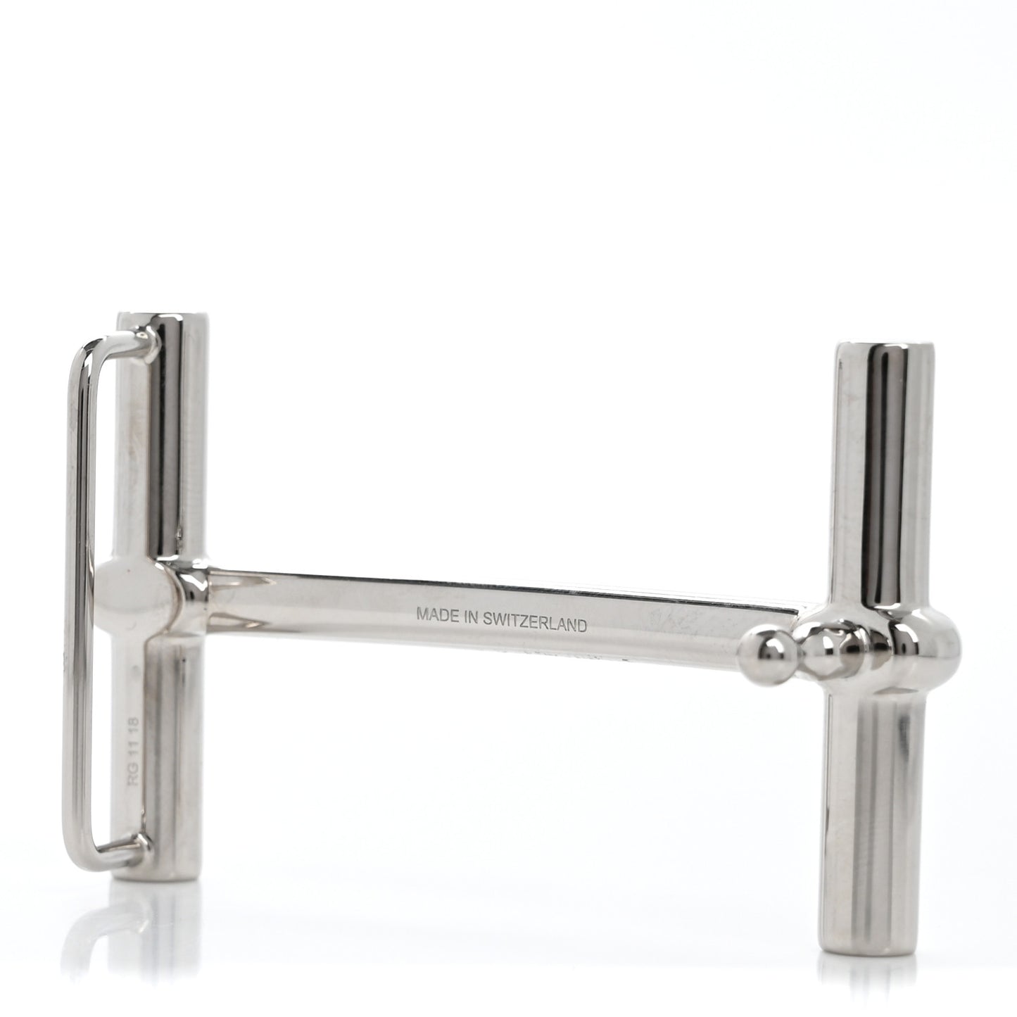 Palladium H d'Ancre 32mm H Belt Buckle