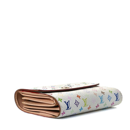 Louis Vuitton Monogram Multicolor Alexandra Wallet White 3 of 8