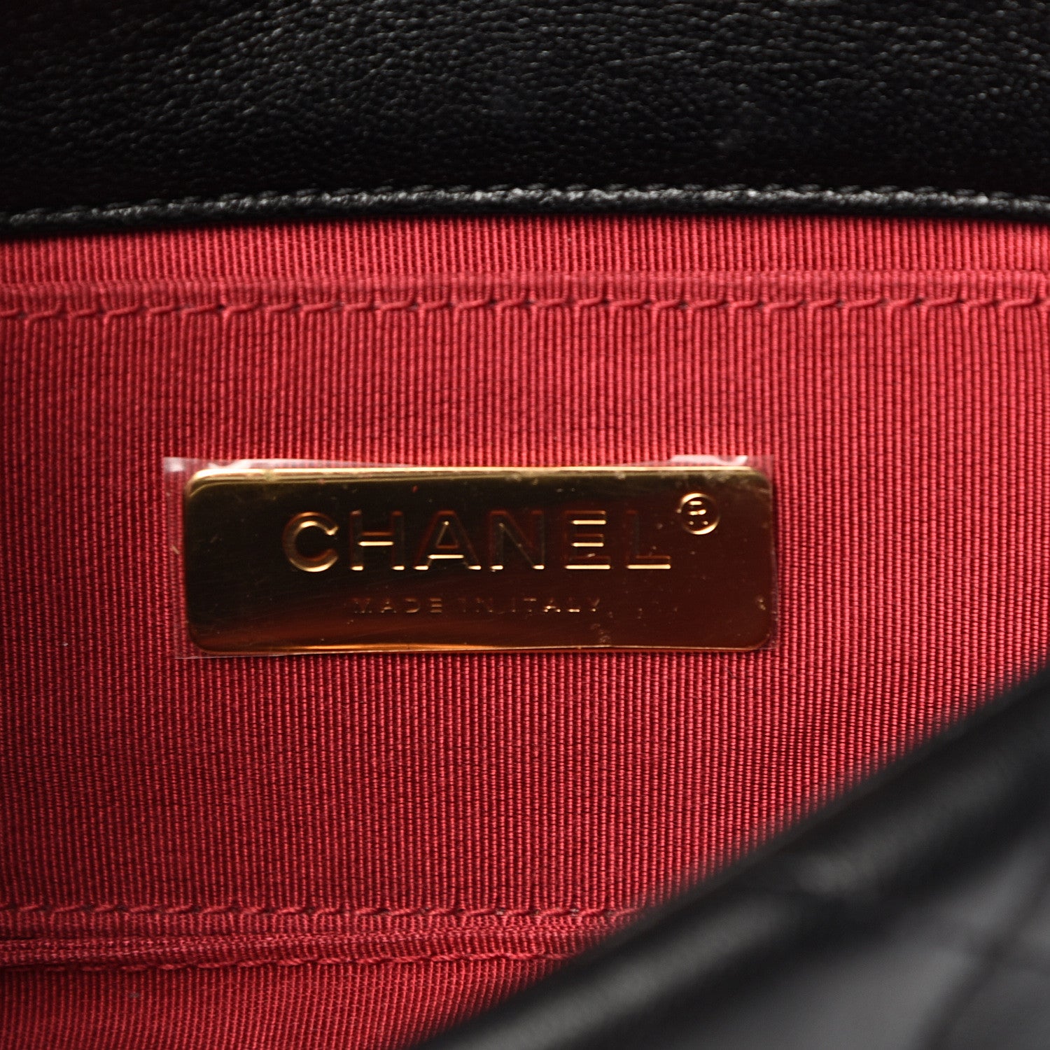 Chanel Lambskin Quilted Chanel 19 Waist Bag Black 5 of 9